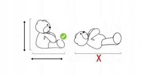 Duży miś pluszowy 200 cm trzy kolory maskotka na Arena.pl