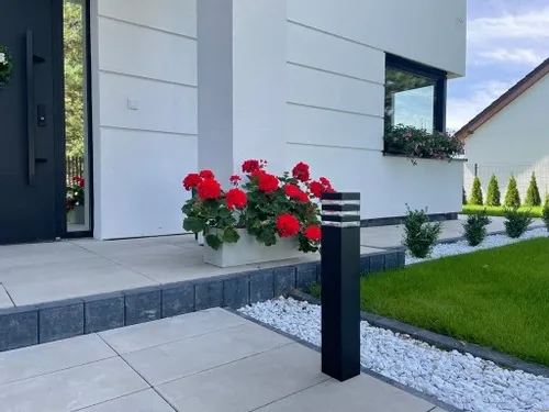 Lampa Ogrodowa stojąca słupek ogrodowy 80 cm E27 na Arena.pl