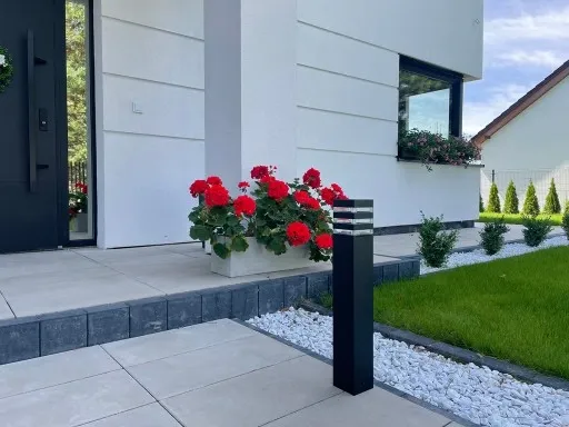 Lampa Ogrodowa stojąca słupek ogrodowy 80 cm E27 zdjęcie 6