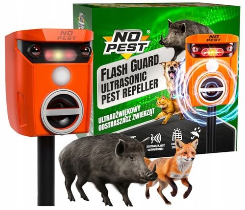 ULTRADŹWIĘKOWY ODSTRASZACZ NA LISY DZIKI SARNY JELENIE BOBRY ZAJĄCE na Arena.pl