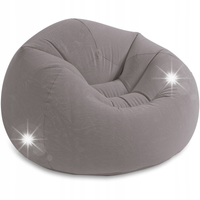 FOTEL DMUCHANY PUFA WELUR INTEX 68579