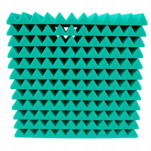 PIANKA MATA GĄBKA WYGŁUSZAJĄCA AKUSTYCZNA 3 m2 Studio nagrań | Turkusowy na Arena.pl