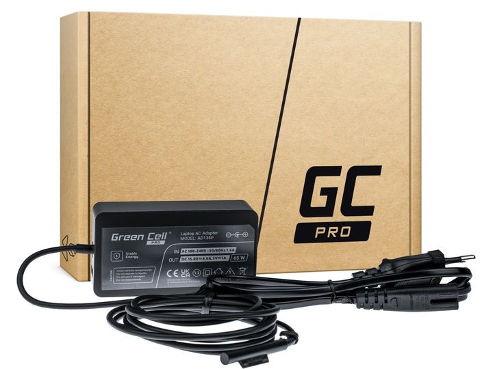 Zasilacz Ładowarka Green Cell PRO 1706 65W 15V 4A do Microsoft Surface zdjęcie 1