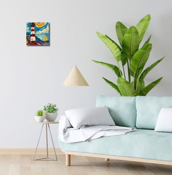 Obraz 20x20cm Żywa Przystań zdjęcie 2