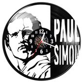 Zegar ścienny z płyty winylowej Paul Simon 1866.14