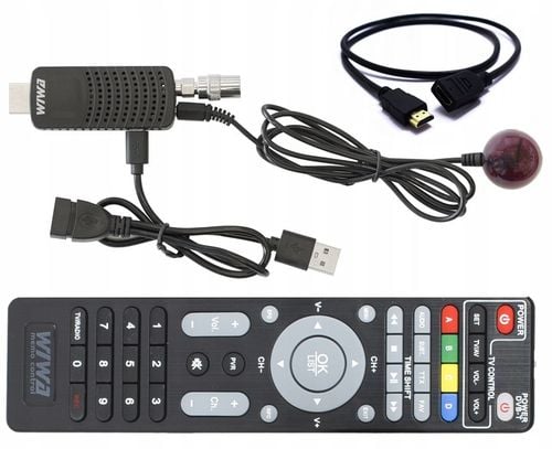 DEKODER TUNER DO TV NAZIEMNEJ DVB-T2 H.265 FULL HD MINI STICK PILOT na Arena.pl