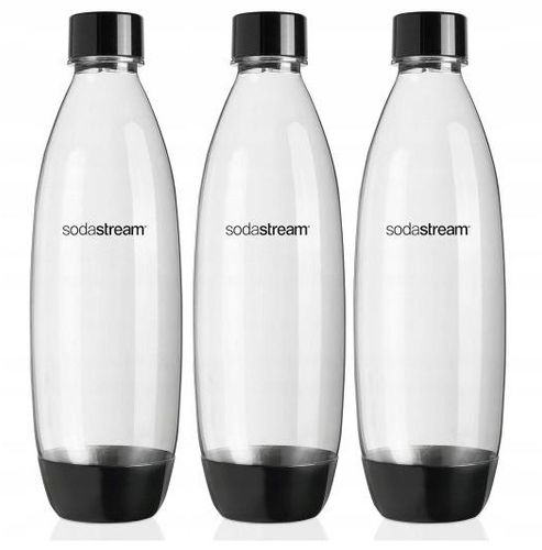 ZESTAW 3x BUTELKI BUTLE BUTELKA 3x 1L NA WODĘ SodaStream Fuse | DO ZMYWARKI na Arena.pl