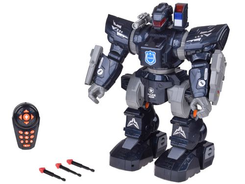 ZABAWKA  ROBOT POLICYJNY Z FUNKCJAMI RUCHOWYMI I ŚWIETLNYMI na Arena.pl