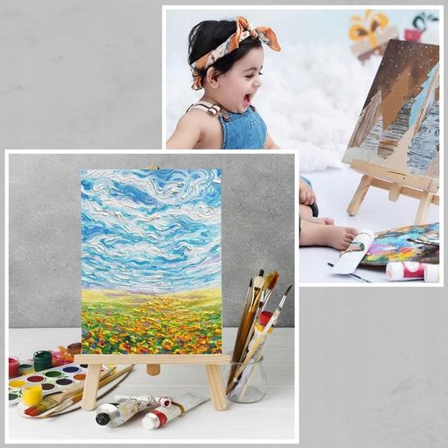 PŁÓTNO MALARSKIE DO MALOWANIA PODOBRAZIE BAWEŁNIANE 10szt 30x40 cm zestaw na Arena.pl