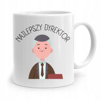Dla Dyrektora Kubek Najlepszy Dyrektor Prezent Z Nadrukiem Ze Zdjęciem