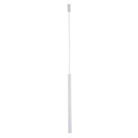 LAMPA wisząca YABU 7573 Shilo metalowa OPRAWA sopel ZWIS tuba biała