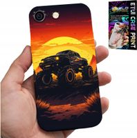 ETUI DO IPHONE ( 6 PLUS ) - MONSTERTRUCK, CIĘŻARÓWKA, WZORY + SZKŁO