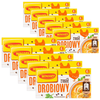 Winiary Rosół drobiowy 60 g (6 sztuk) x 10 sztuk