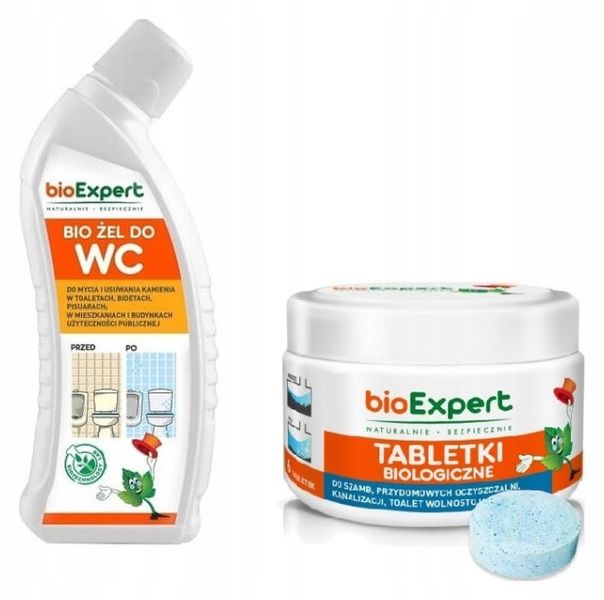 Bakterie do SZAMB Tabletki bioExpert ROK + ŻEL 2w1 zdjęcie 5