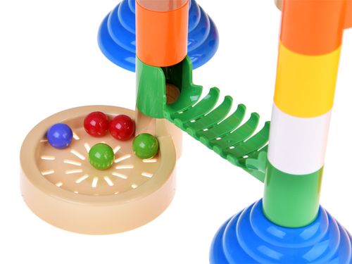 DLA DZIECI KOLOROWY MEGA TOR KULKOWY  NA BATERIE na Arena.pl