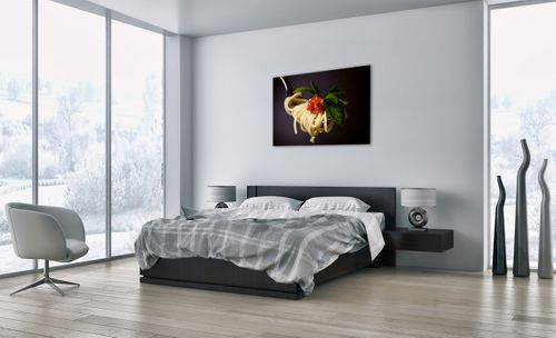 Obraz Na Płótnie - Spaghetti Sos  - 100X70 Cm - Aa100X70-1307 na Arena.pl