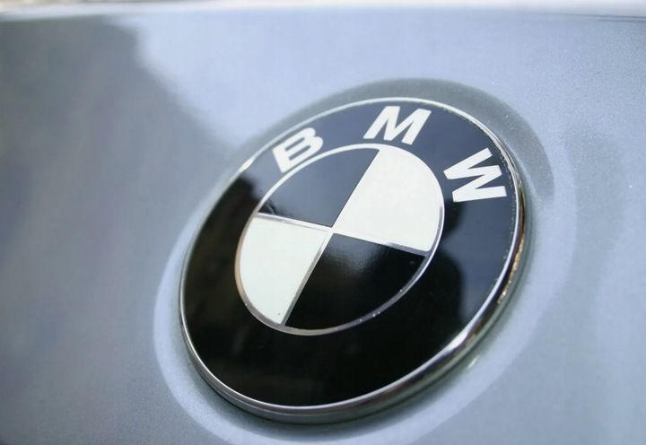 BMW EMBLEMAT Znaczek przód tył CZARNY KOMPLET 82mm +74mm E46 E60 F10 X3 X5 zdjęcie 2