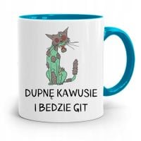 Kubek Błękitny Weterynarza I Bedzie Git Prezent Z Nadrukiem Ze Zdjęciem