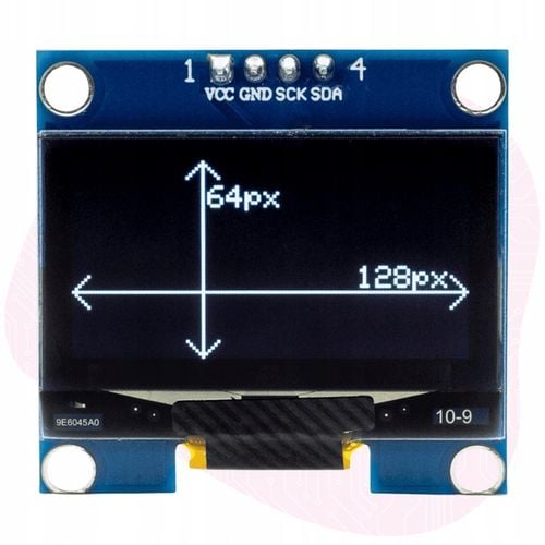 Wyświetlacz OLED 1,3 Arduino I2C SH1106 Biały na Arena.pl