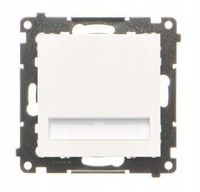 Simon 55 Oprawa oświetleniowa LED 14V* (0,4 W) Barwa neutralna 4200K Biały