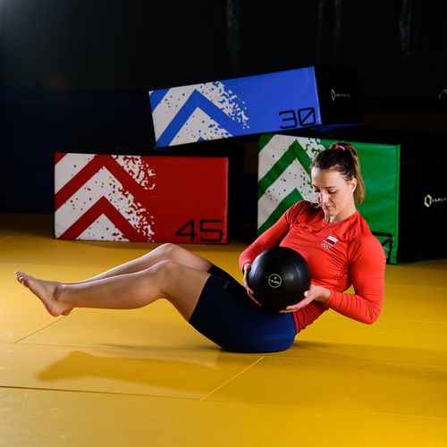 Piłka do ćwiczeń Slam Ball HMS 8 kg na Arena.pl