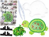 Koraliki do prasowania, Prasowanka, Szablon, Saszetka ŻÓŁWIK