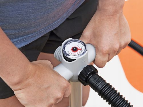 Bestway wysokociśnieniowa pompka ręczna dwukierunkowa manometr 62227 na Arena.pl