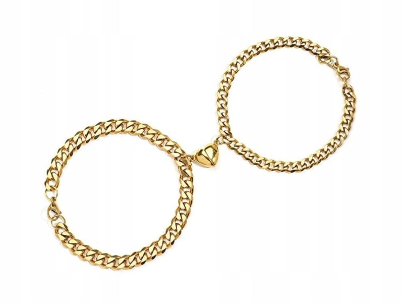 Bransoletka Dla Przyjaciół Par X2 Złota Pancerka zdjęcie 6