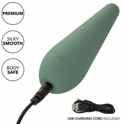 calexotics mod chic zielony - precyzyjny stymulator silikonowy usb na Arena.pl