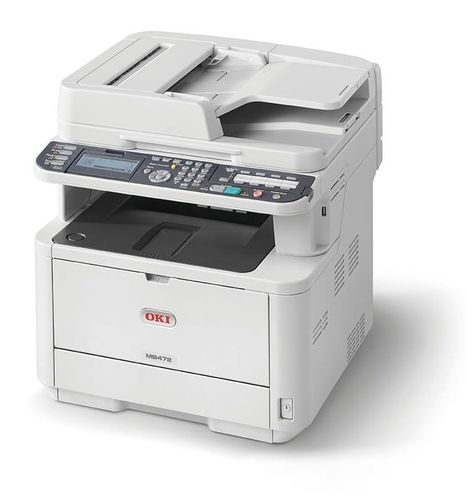 OKI AiO MB472dnw MONO  PL duplex/fax/LAN/PCL6 na Arena.pl