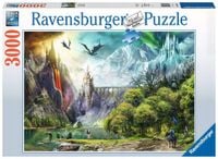 Puzzle 3000 Panowanie smoków Ravensburger 16462