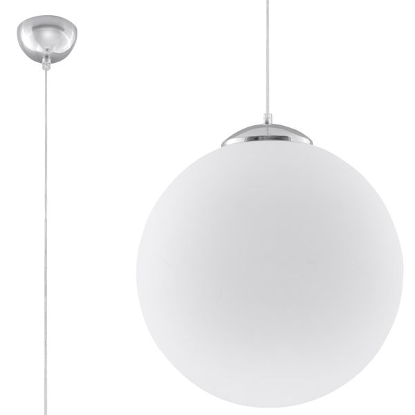 Lampa wisząca UGO 30 chrom zdjęcie 1