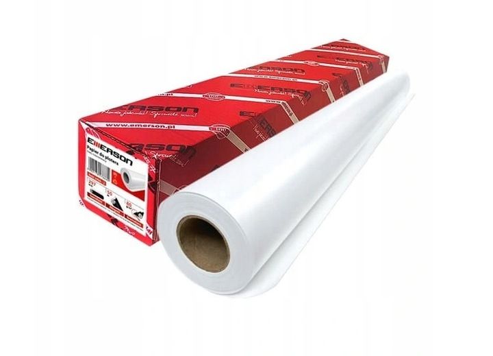 Emerson PAPIER DO PLOTERA 610mm x 50m 80g 1 rolka zdjęcie 5