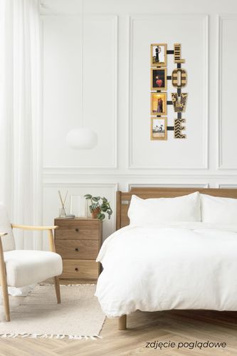 Ramka na zdjęcia LOVE 2 brązowa z grawerem na Arena.pl