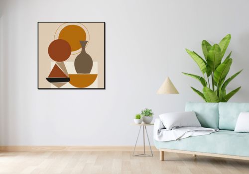 Plakat 90x90cm Geometryczna Utrata na Arena.pl