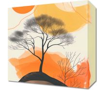 Obraz 30x30cm Drzewo Na Przestrzeni