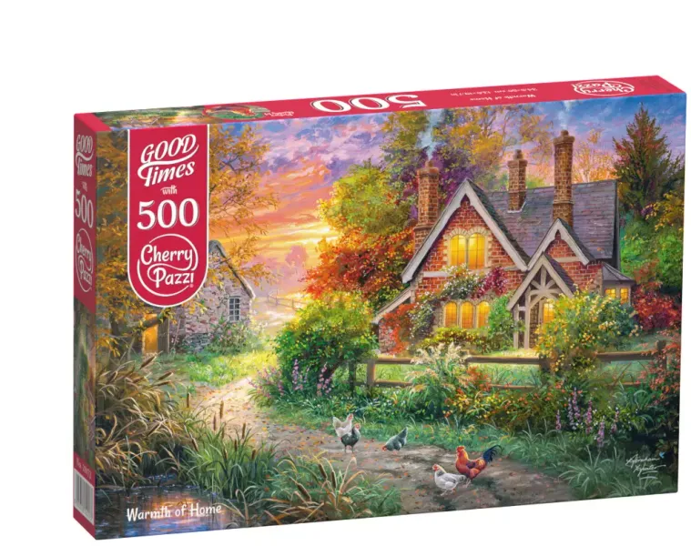 Puzzle 500 elementów. Ciepło domu 20173 zdjęcie 1