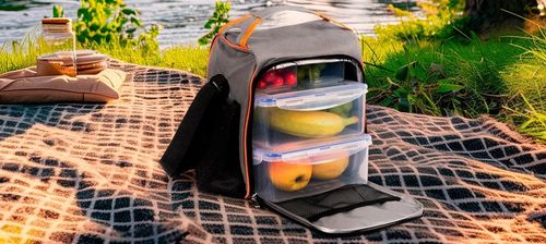 Torba termiczna lodówka Z POJEMNIKAMI LUNCHBOX termoizolacyjna TL09+Wkłady na Arena.pl