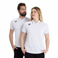 Koszulka sportowa pływacka polo unisex Arena Team line Polo Shirt biała XL