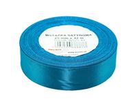 WSTĄŻKA SATYNOWA 25MM X 32M WS25-47 BREWIS NIEBIESKA
