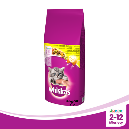 Whiskas Junior Kurczak 14kg na Arena.pl