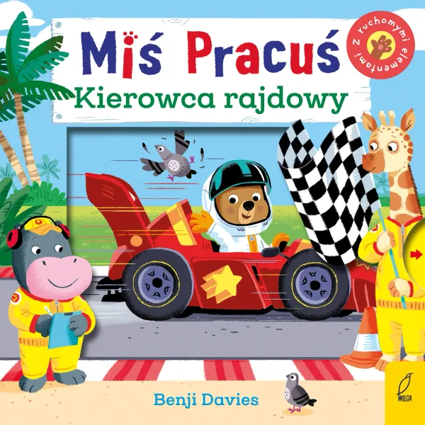 Miś pracuś. Kierowca rajdowy zdjęcie 1