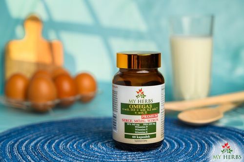 OMEGA 3 + WIT D3 + WIT K2 MK7 + WIT E Gold Omega 3 PREMIUM 60 KAPS na Arena.pl