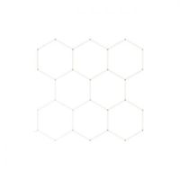 LAMPA LED HEXAGON 280W CRI 90 36400LM 6500K