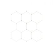 LAMPA LED HEXAGON 280W CRI 90 36400LM 6500K