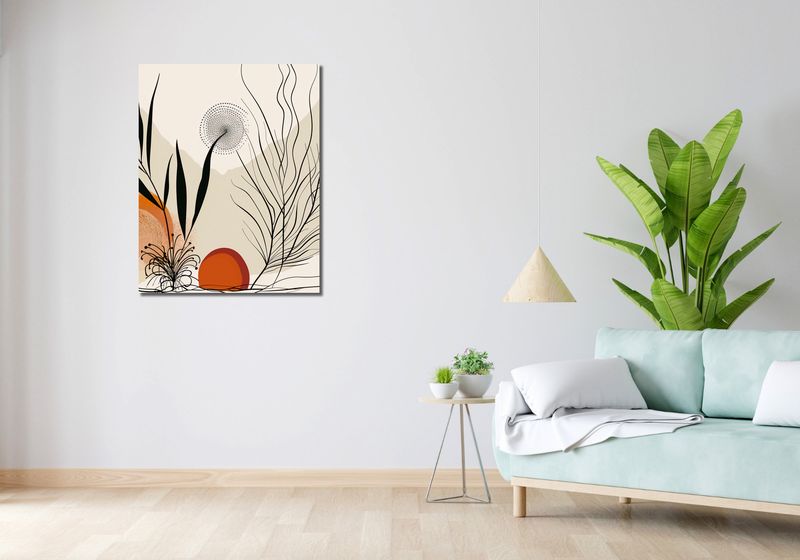 Obraz 70x90cm Echem przez Pustynie zdjęcie 2