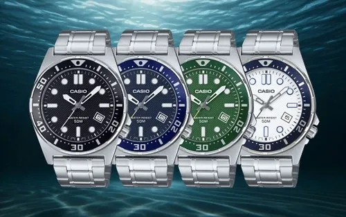 Zegarek Męski Casio MTD-135D-2A + BOX na Arena.pl