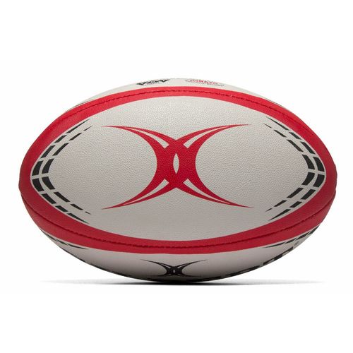 Piłka do Rugby Gilbert G-TR4000 Biały 28 cm Czerwony na Arena.pl