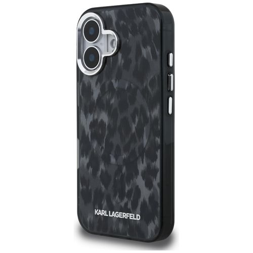 etui karl lagerfeld iml leopard pattern  magsafe do iphone 16 czarny na Arena.pl