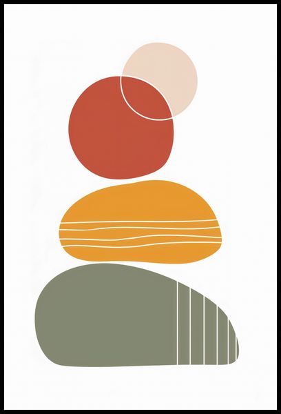 Plakat 68x101cm Formy w Równowadze zdjęcie 2